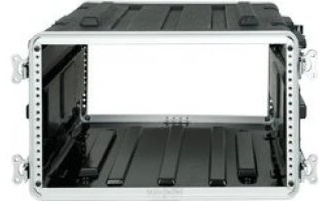 Rack Profesional ABS 6U - Doble Rail accesorios montaje incluido