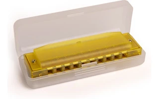 Hohner Translucent Harp Yellow Hardcase
