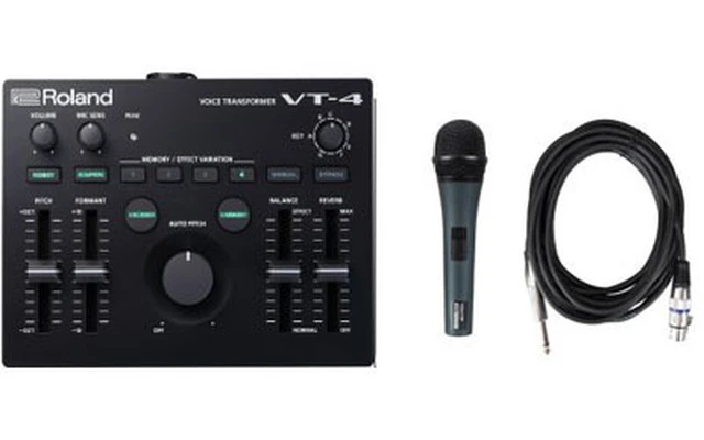 Roland VT-4 + Microfono con cable y maletin