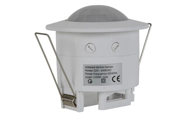 Detector de movimientos PIR para empotrar