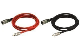 Cable RCA - CANON/XLR macho, LOW NOISE Ø7mm 3 Metros
