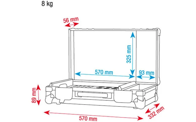 DAP Audio Conical Adapter Case III