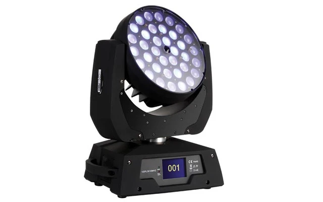 ARAS 3610 - CABEZA MÓVIL CON ZOOM - 36x LED RGBW DE 10W