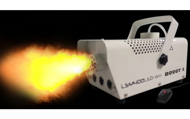 BoosT Fog 400LED Blanca - Máquina de humo + LEDS