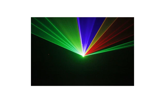 BeamZ Ariel Laser 350mW rayos RGB DMX IRC