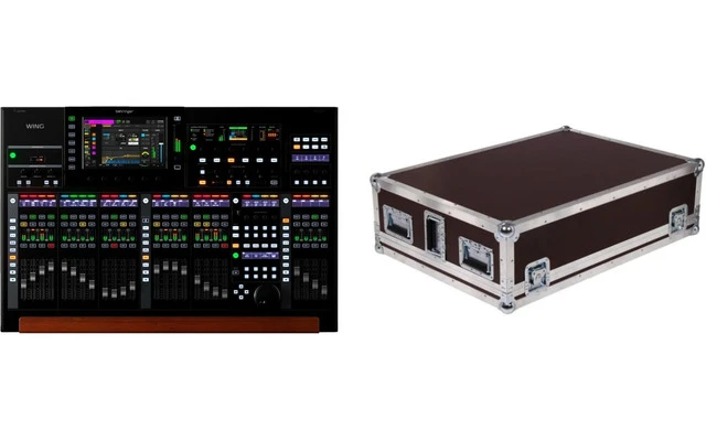 Pack Behringer Wing Black con Drawer Flight Case