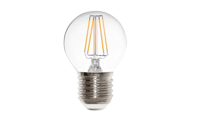 Bombilla globo LED, 4 W, base E27