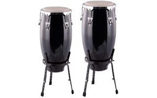 Jinbao JBSH3BK - Conga 11 3/4 + 12 1/2 Negras
