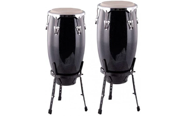 Jinbao JBSH3BK - Conga 11 3/4 + 12 1/2 Negras