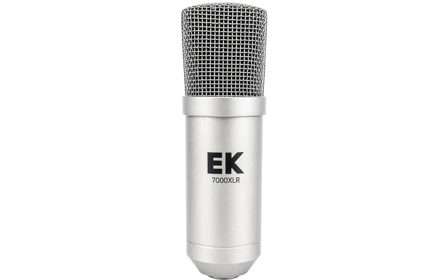 EK Audio 7000XLR - Microfone condensador de estúdio