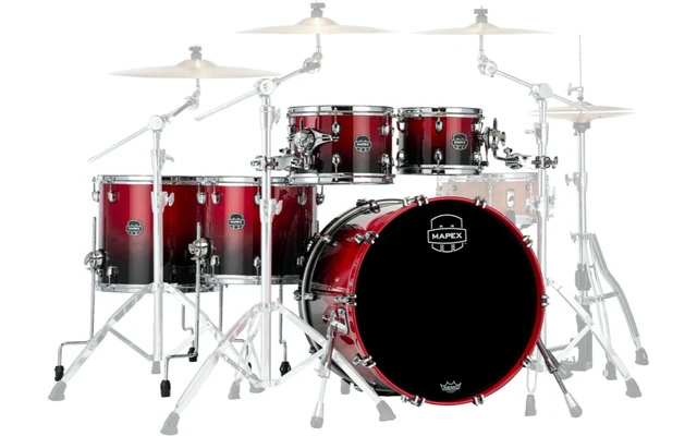 Mapex *** SR628XURQ Drum Set Saturn New 5PCS