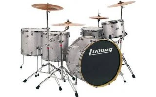 Ludwig Accent Zep Set - Negro Diamante
