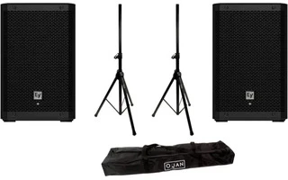 2x Electro Voice ZLX 8P G2 + Oqan QSS001ST