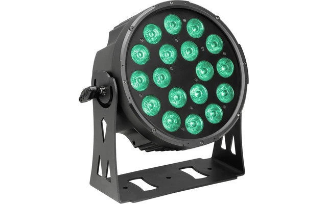 Cameo FLAT PRO PAR CAN 18 - Foco PAR LED RGBWA plano 18 x 10 W con Carcasa negra