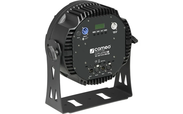 Cameo FLAT PRO PAR CAN 18 - Foco PAR LED RGBWA plano 18 x 10 W con Carcasa negra