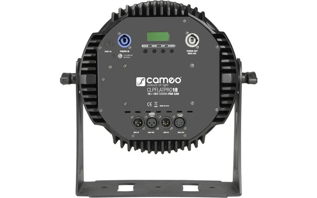 Cameo FLAT PRO PAR CAN 18 - Foco PAR LED RGBWA plano 18 x 10 W con Carcasa negra