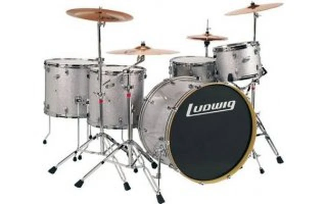 Ludwig Accent Zep Set - Negro Diamante
