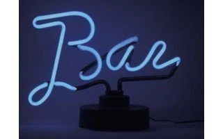 Anuncio luminoso "BAR"