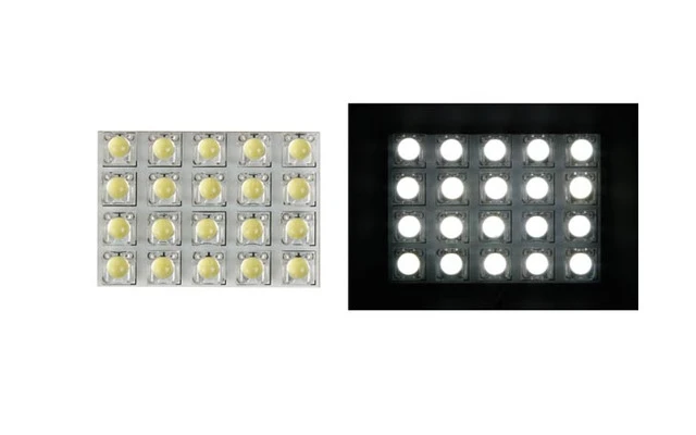 MÓDULO DE ILUMINACIÓN - LEDs BLANCOS CON DIFUSOR REDONDO - 12V