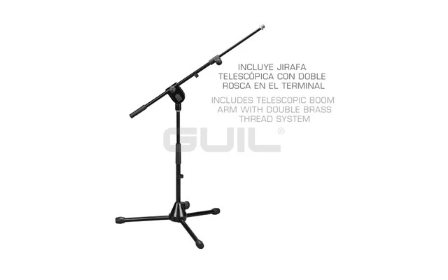 Guil PM-21 Pie de micro mini reforzado con jirafa telescópica. Base metálica - Devolución pedido