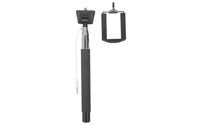 MonoPod extensible con soporte para smartphone y disparador remoto con cable