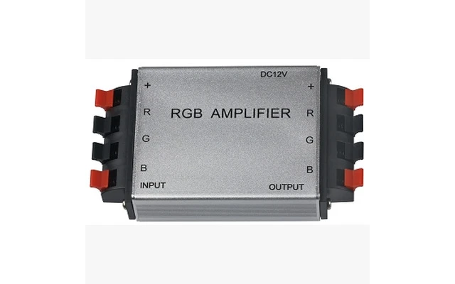 Amplificador de señal 12 V 12 A máx. para FLEX LED RGB