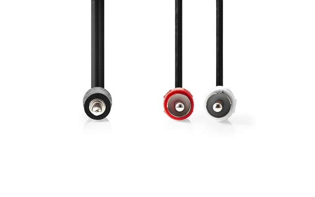 Cable de audio estéreo - 3.5 mm macho - 2x RCA macho  10.0 m 