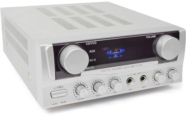SkyTronic Amplificador karaoke con display