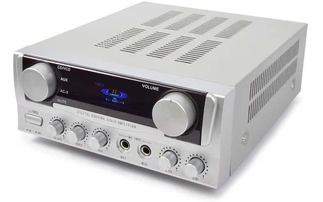SkyTronic Amplificador karaoke con display