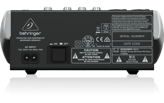 Behringer QX602MP3