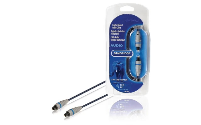 Cable Óptico de Audio Digital de 3.00 m - Bandridge BAL5603