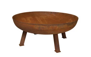BOL PARA FUEGO - DIÁMETRO 75 cm - ASPECTO OXIDADO