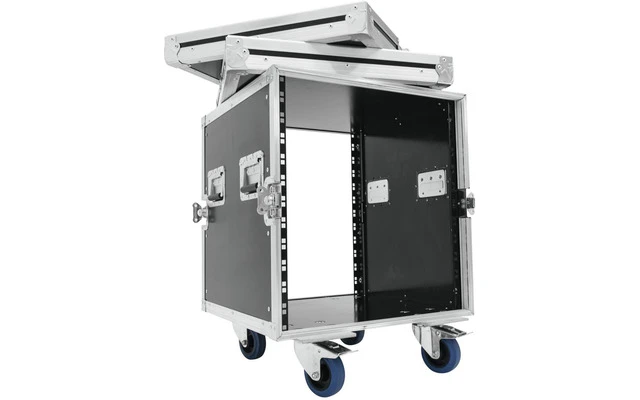 ROADINGER Rack Profi KM 12U 55cm con ruedas