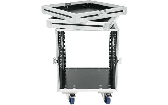 ROADINGER Rack Profi KM 12U 55cm con ruedas
