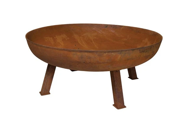 BOL PARA FUEGO - DIÁMETRO 75 cm - ASPECTO OXIDADO
