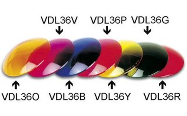 LENTE DE COLOR PARA PAR36 - PÚRPURA
