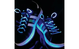 Cordones LED azul