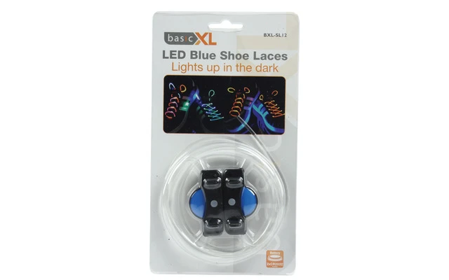 Cordones LED azul