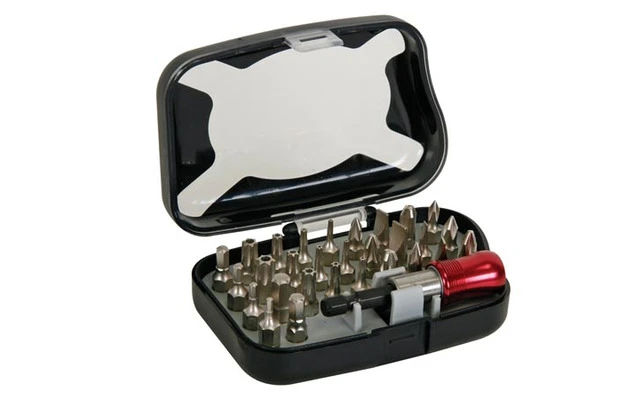 Juego de puntas universal - 29 uds + soporte de puntas