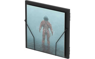 Glorious Dj Record Box Display Door Black