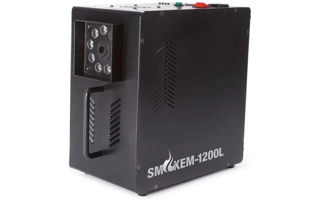 Máquina de humo - 1200 W - con efecto LED RGB - Reacondicionado