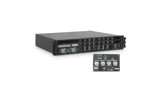 Ram Audio S 6044 GPIO Amplificador de PA 4 x 1480 W 4 Ohmios con Módulo GPIO