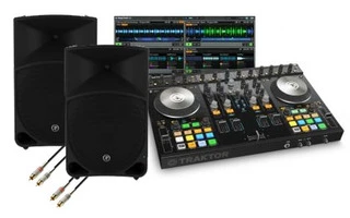 2x Mackie Thump 15 + Kontrol S4 MKII + Cables
