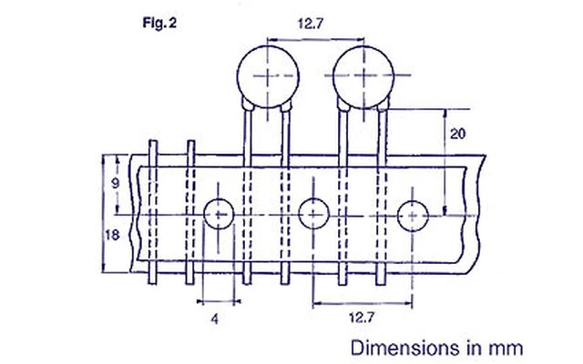 CONDENSADOR CERÁMICO 3.9nF