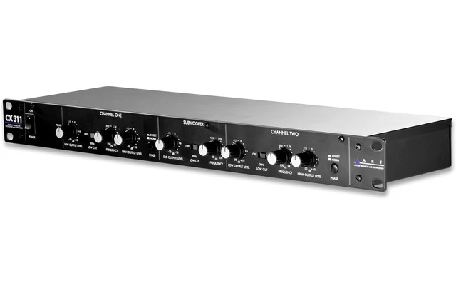 ART Audio CX311 2-Way Stereo Crossover con salida extra para Sub