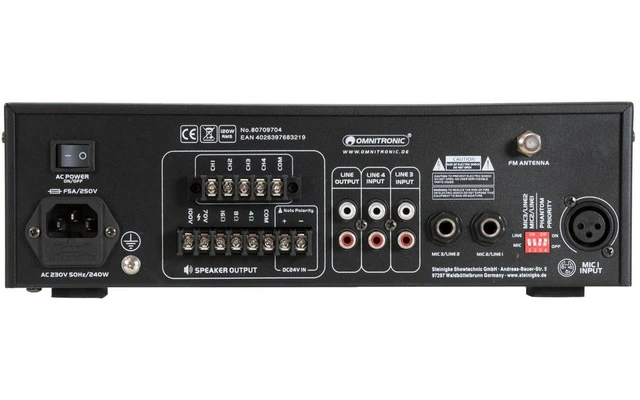 OMNITRONIC CPZ-120P