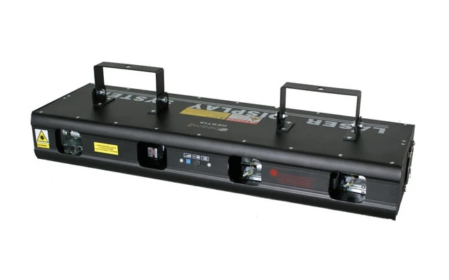 Efecto laser DMX de 4 rayos rojo/verde DMX 200mW