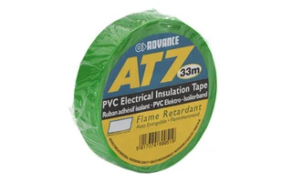 Advance Tapes 5808 GRN Cinta aislante PVC verde 19 mm x 33m