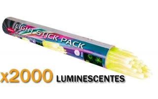 Conjunto de 2000 Luminiscentes - Amarillo