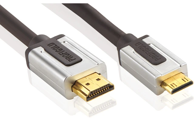 Cable HDMI Mini de alta velocidad 2.0 m